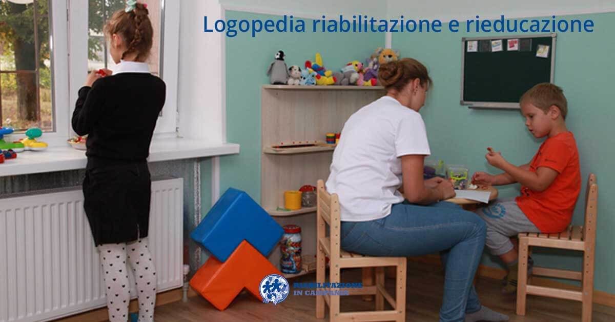Logopedia, riabilitazione e rieducazione logopedia centro manzoni riabilitazione campania napoli